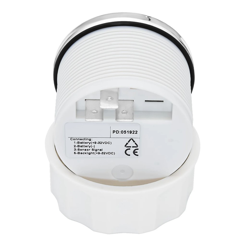 Digital 52mm Water Level Gauge+Water Level Sensor 100-500mm Red Light Water Tank Meter Indicator