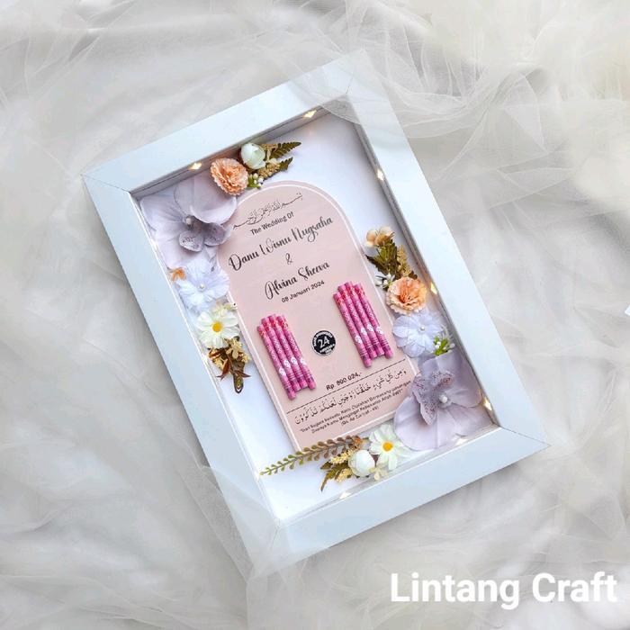 Mahar Pernikahan Kubah Anggrek bingkai