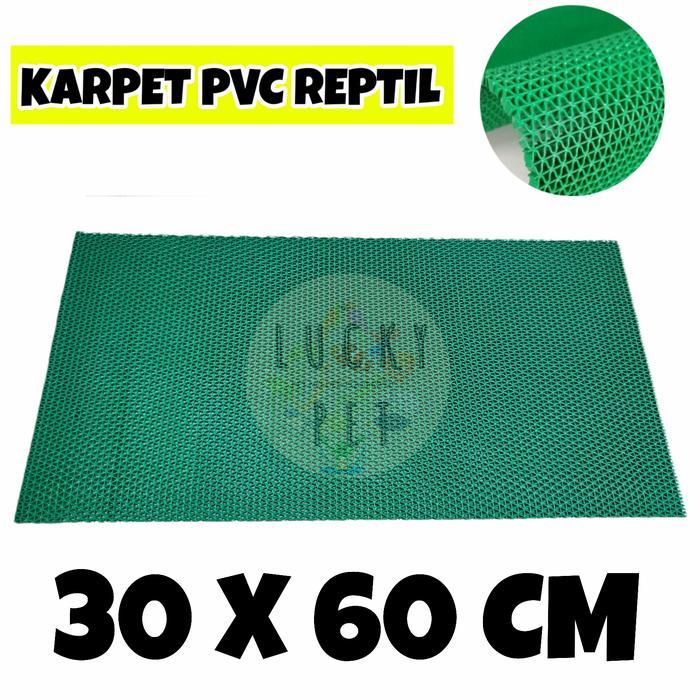 KAET PVC ALAS KANDANG TORTO 30X60 CM KURA KURA DARAT SULCATA REPTIL