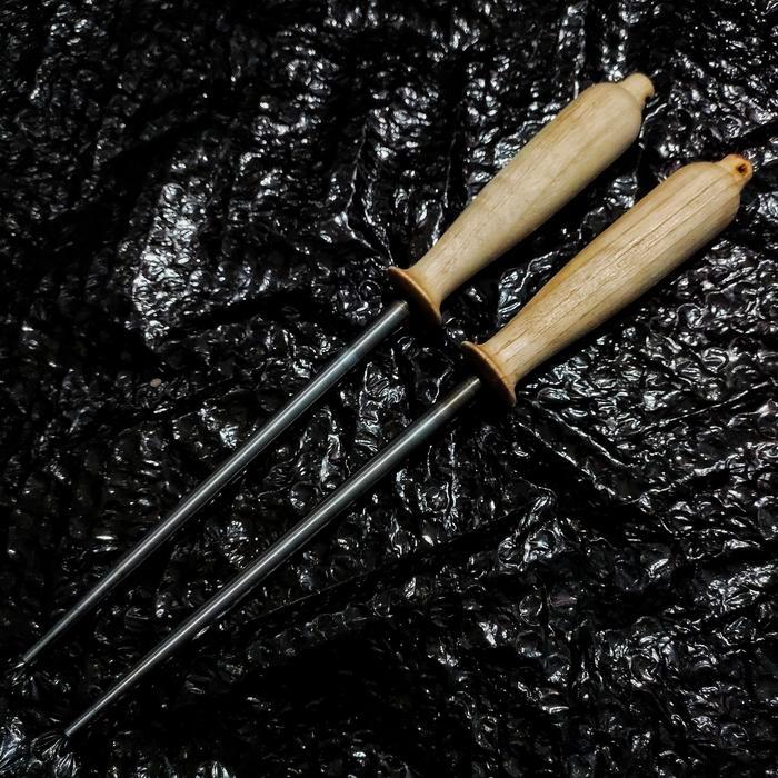 STIK ASAHAN KRISTAL GOLOK HONING STEEL