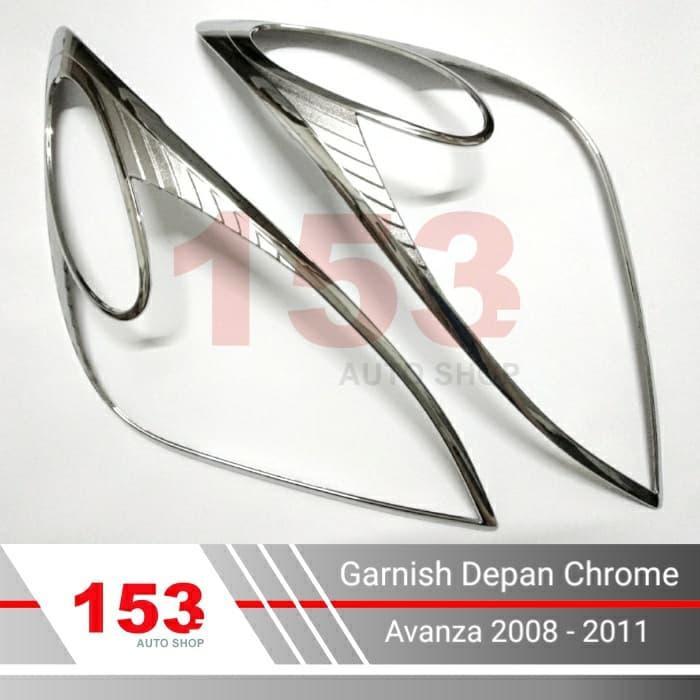 Garnish Depan Chrome Avanza/Xenia 2008 - 2011