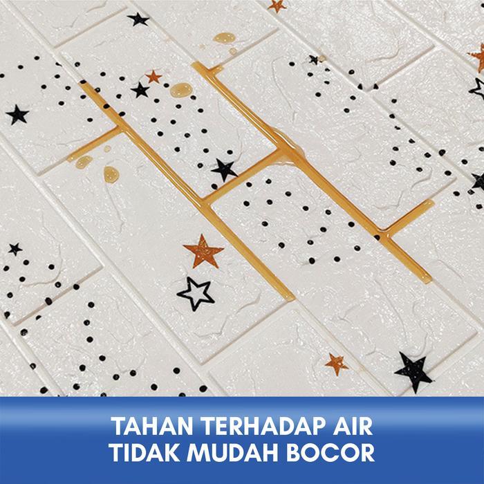 MNTB" ISI 5 PCS  WALLPAPER DINDING 3D FOAM/ WALLPAPER 3D FOAM 77X70CM / WALLPAPER MOTIF ANAK