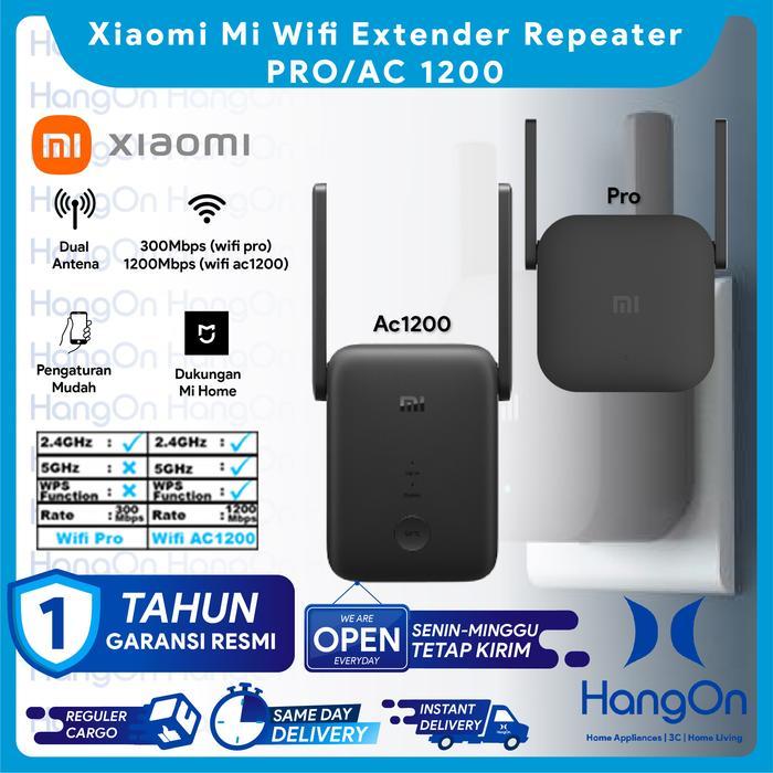 GARANSI RESMI Xiaomi Mi Wifi Extender AC1200 5G Wifi Repeater AC 1200