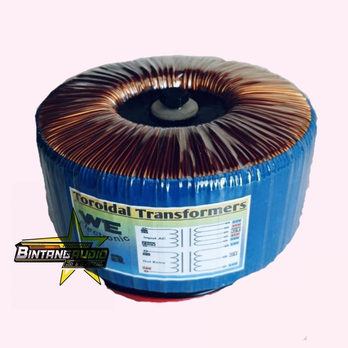 Trafo TOROID / Trafo Balap / Travo Donat 10A Besar CT 55V 45V Tembaga Murni HELENIC Jerman