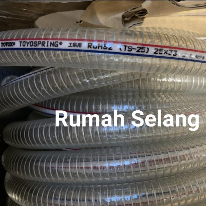 Selang Toyox Spring Ts-25 25X33 Mm / Selang Spiral Kawat Minyak 1 Inch
