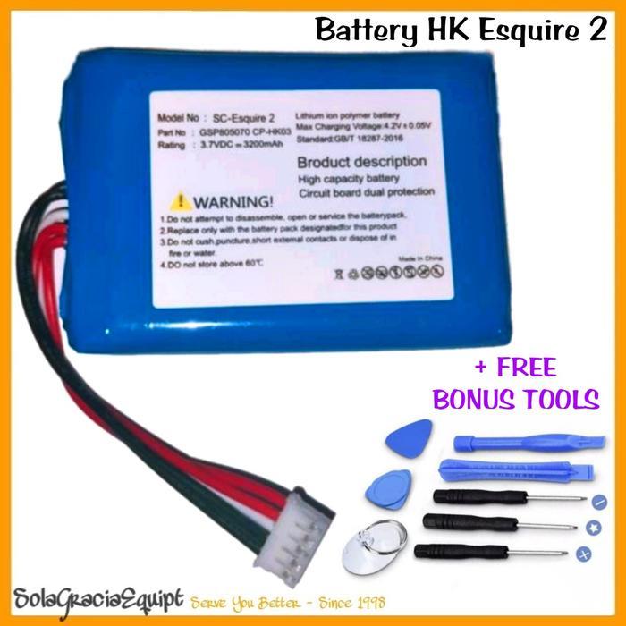 BARU Batre / Baterai / Battery HK Harman Kardon Esquire2 - CP-HK03 - 3.7Vdc