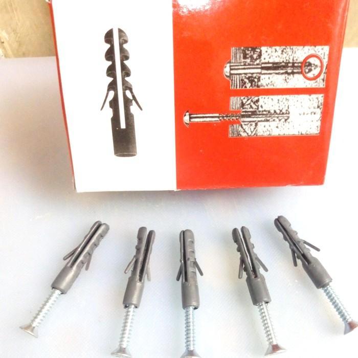 Fisher S6+Sekrup/Fisher S6+Sekrup Isi 100 Pcs