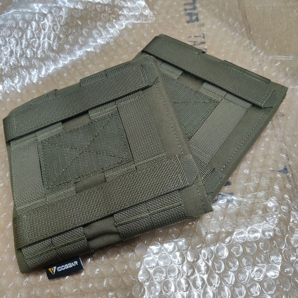 6X6 Ultralight Side Plate Pouch Side Armor Carrier Pouch Eva Pad Sundry Bag Hunting Vest Side Pouch