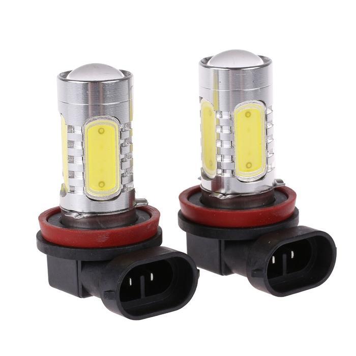 Lampu Led Foglamp H11 COB High Power Kuning
