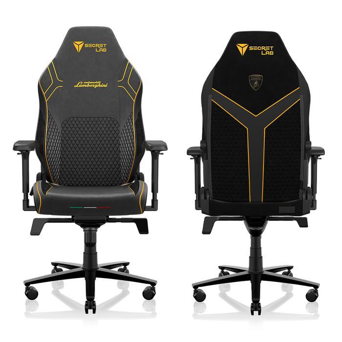 Secretlab for Automobili Lamborghini Deluxe - Giallo Auge Edition