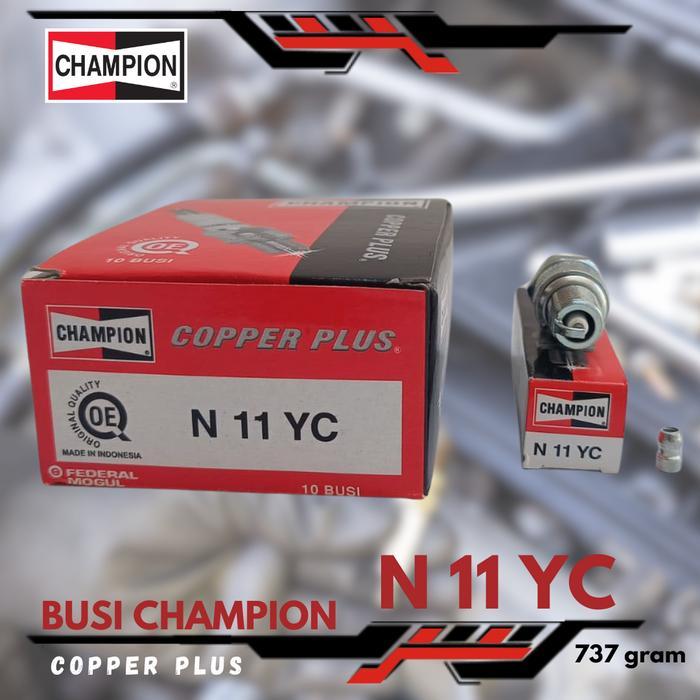 *CHAMPION BUSI N11YC / N 11 YC* untuk Mesin Motor PIAGGIO/VESPA