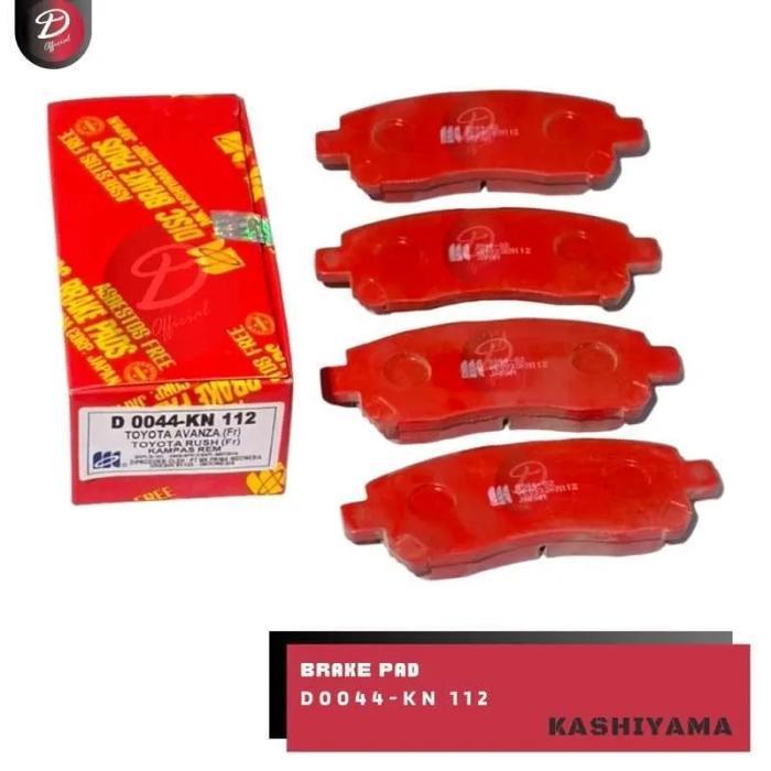 Kampas Rem Depan Jepang Made In Japan Avanza Rush Xenia Terios Tahun 2004-2016 D0044 Mk Kashiyama