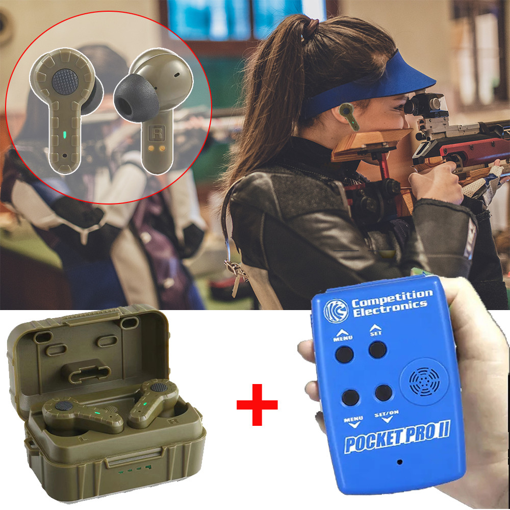 Shooting training timer, shooting sports competition timer, with waterproof sound pickup and noise r