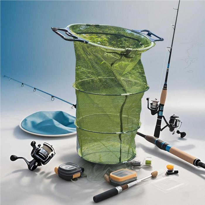 KANDANG JARING PANCING LIPAT, KERANJANG KANDANG PANCING, KERANJANG PANCING KAWAT APUNG PENCEGAH