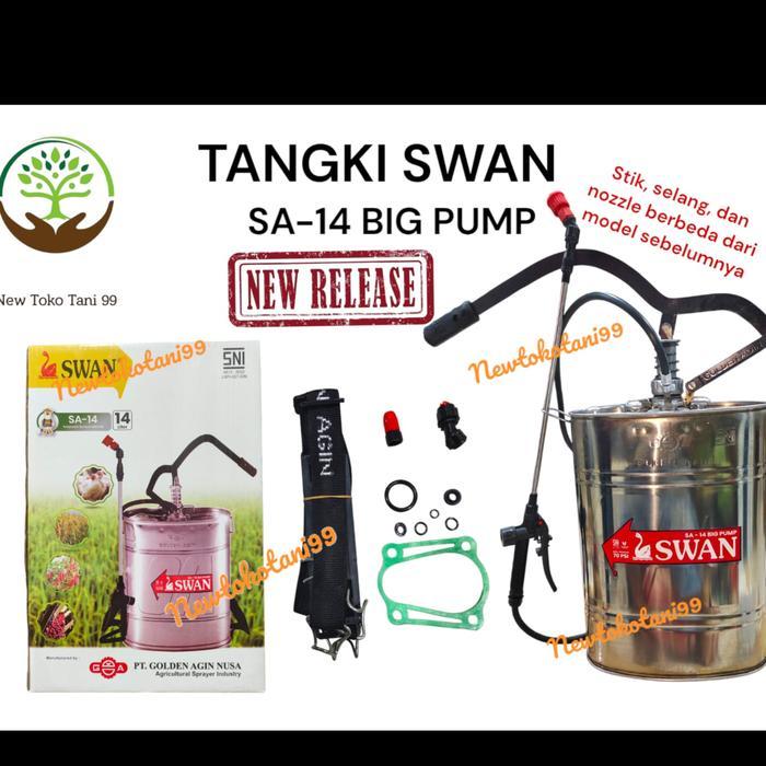 ( SA14 ) sprayer manual SWAN 14 liter tangki semprot stainless SA 14
