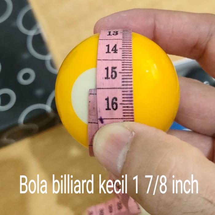 Bola billiard ukuran kecil 1 set