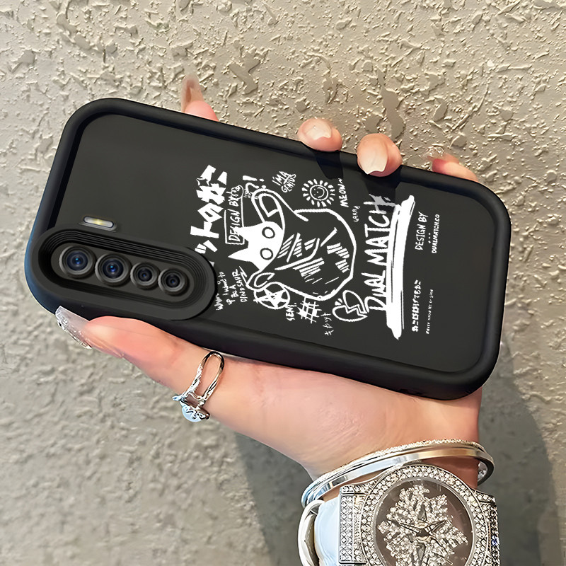 Casing Hp OPPO A91 OPPO F15 OPPO Reno 3 Case Casing Pasukan beruang rusak pola Kasus HP Tangga Langi