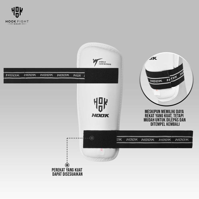Shin Guard Taekwondo Hook Shin Protector Taekwondo Deker Kaki Taekwondo Hook Deker Taekwondo