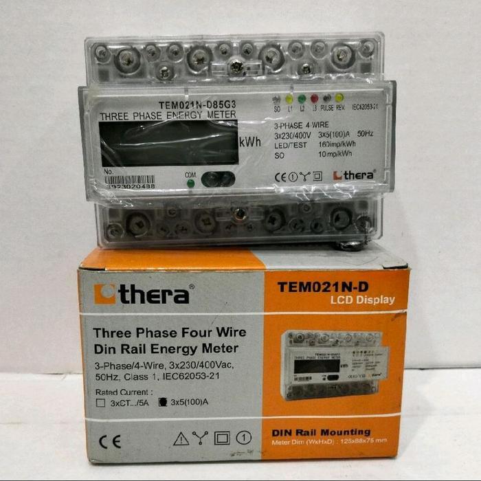 KWH METER DIGITAL THERA TEM021N-D85G3 3PHASE