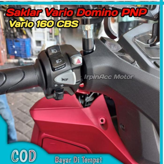 Saklar Switch Domino/Bsm Pass Bimm Hazard Pnp Vario 125 150 2018 2019 2020 2021 2022 2023 Vario 160
