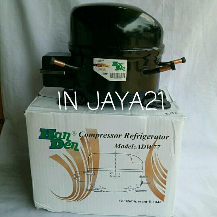 IN JAYA21 COMPRESSOR KULKAS HANDEN UKURAN 1/5HP ADW77