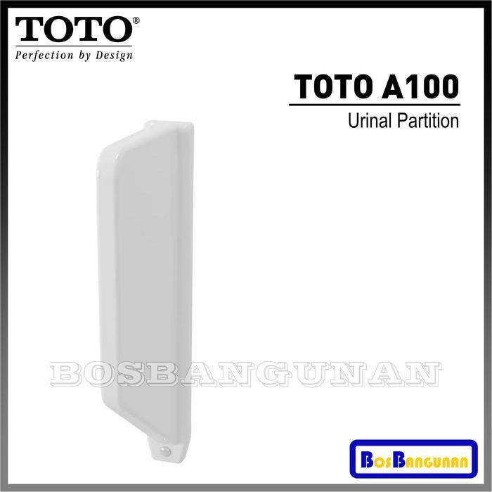 Partisi Urinal TOTO A100 / Urinal Partition TOTO A 100 / Pembatas Urinal Kamar Mandi TOTO ORIGINAL