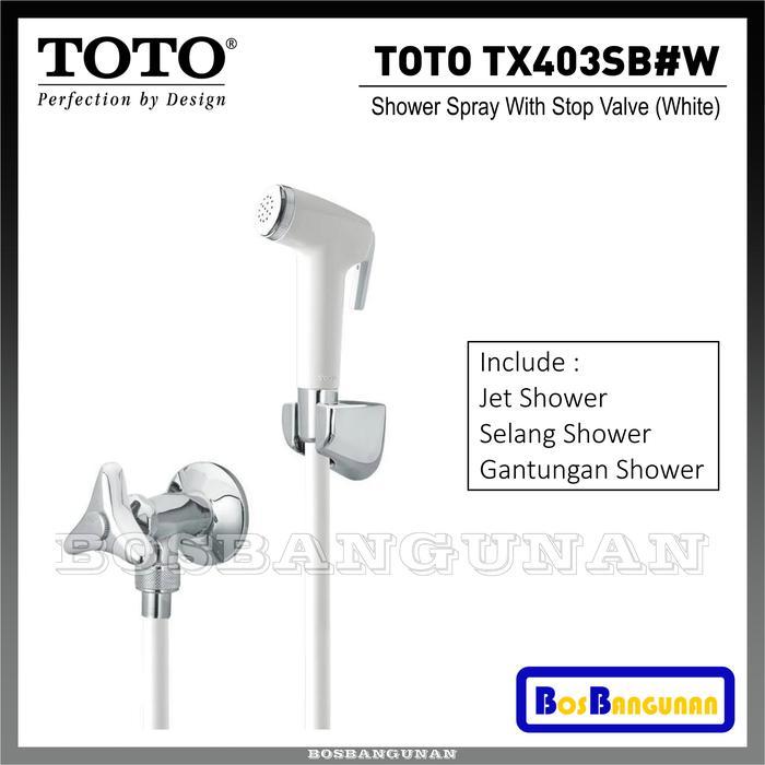 Jet Shower TOTO TX 403 SB / Toilet Spray TOTO TX403SB / Shower Cebok TOTO TX403SB / TOTO TX403SB