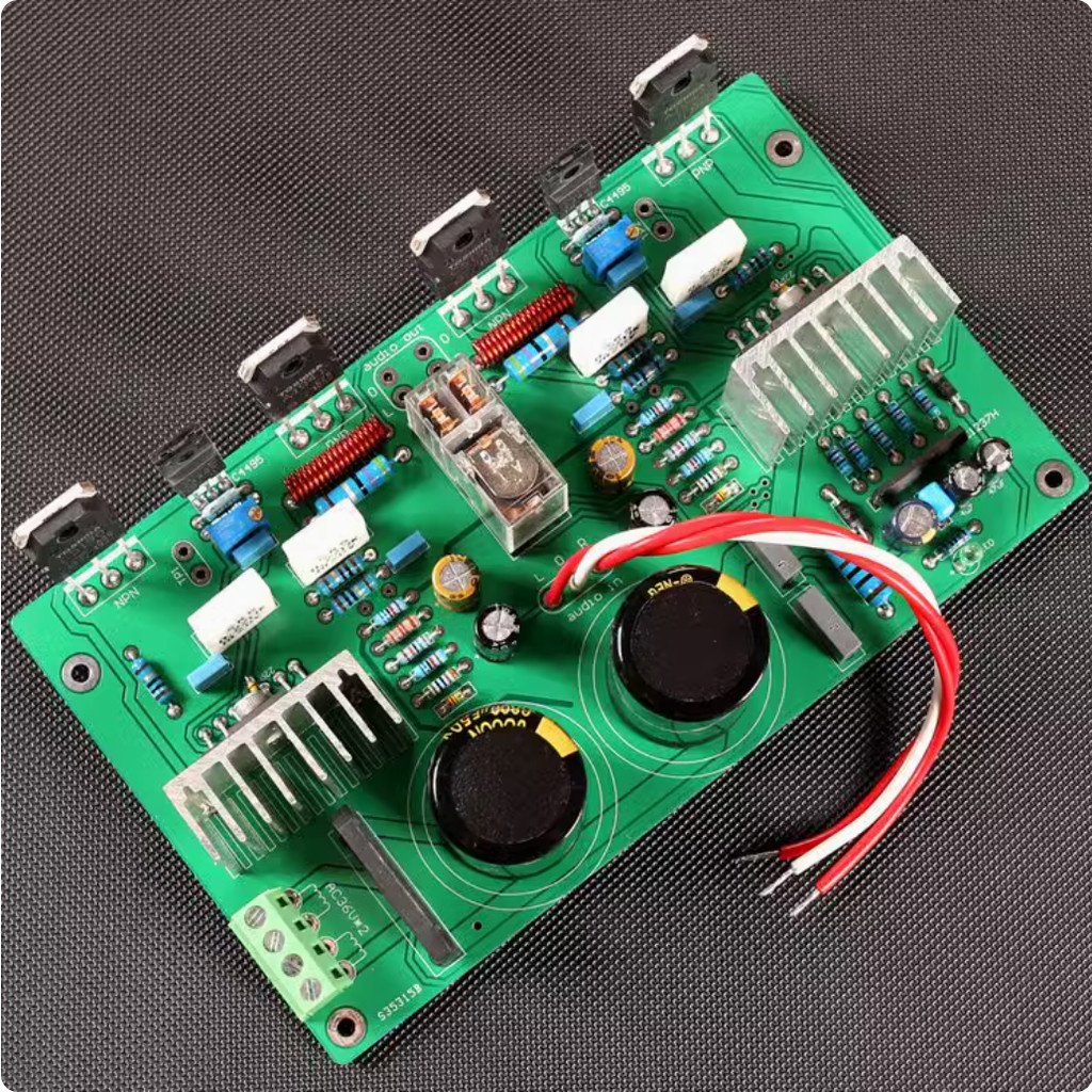 Upc1298V Double Channels 80W*2 Rear Stage Power Amplifier Board Pk Lm3886