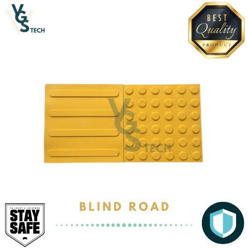 "New" Blind Road Karet Tunanetra Paving Block Guiding Tunanetra