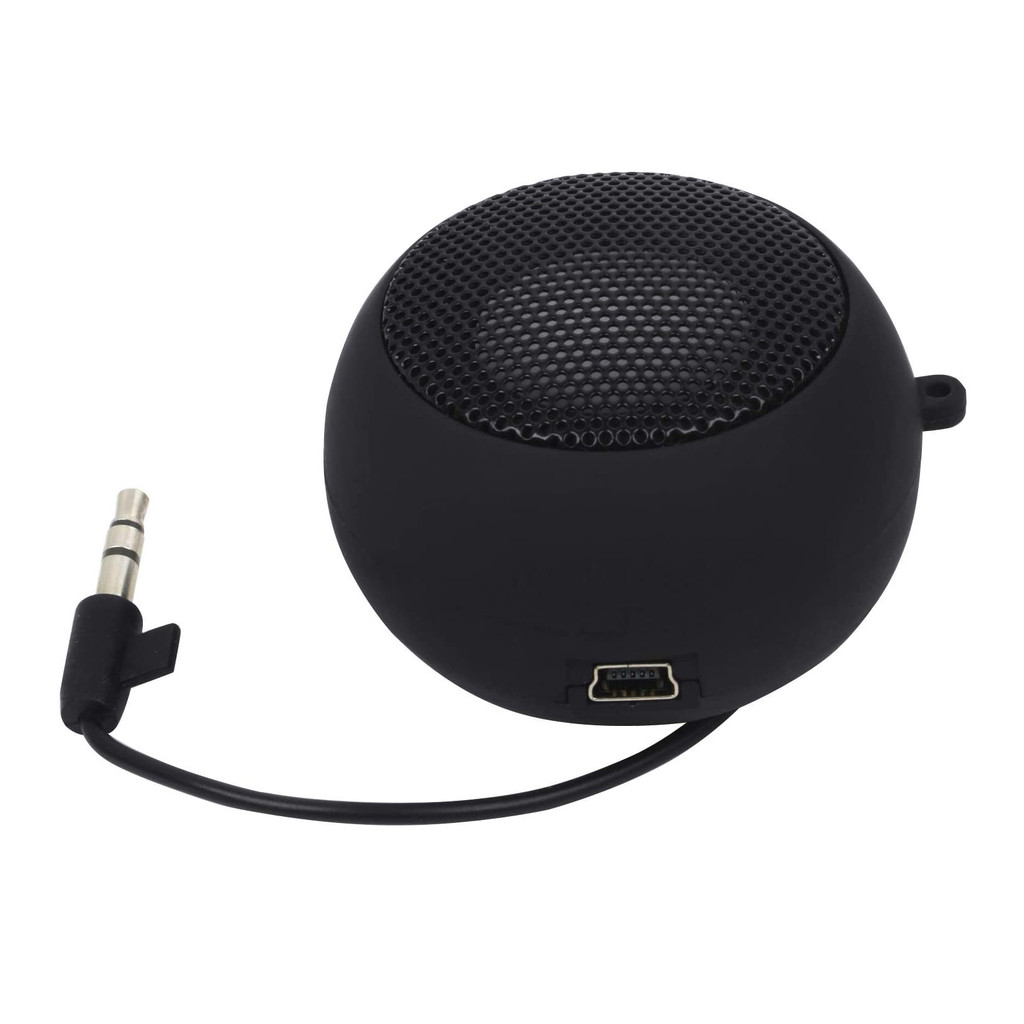 Speaker Portable Rechargeable Travel Speaker With Aux Input Wired 3.5Mm Headphone Jack