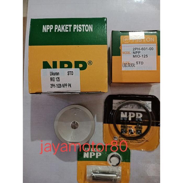 Piston Kit Mio M3 Fino Soul Gt 125 Fi Injeksi Os Std 25 50 75 100 Npp