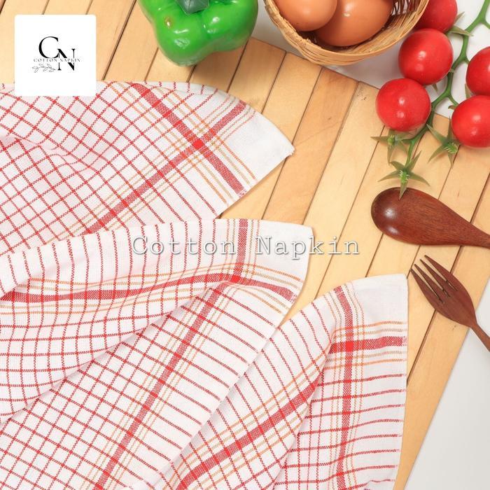 "New" Serbet Kain PF Jumbo Warna Warni Kain Lap Tangan Piring Tebal Serap