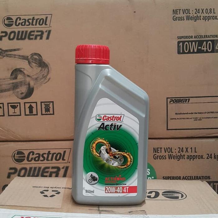 OLI MESIN MOTOR CASTROL ACTIV 800 ML
