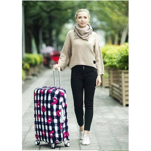 Lynx Penutup Pelindung Koper Motif Keren Luggage Cover Size S Terlaris