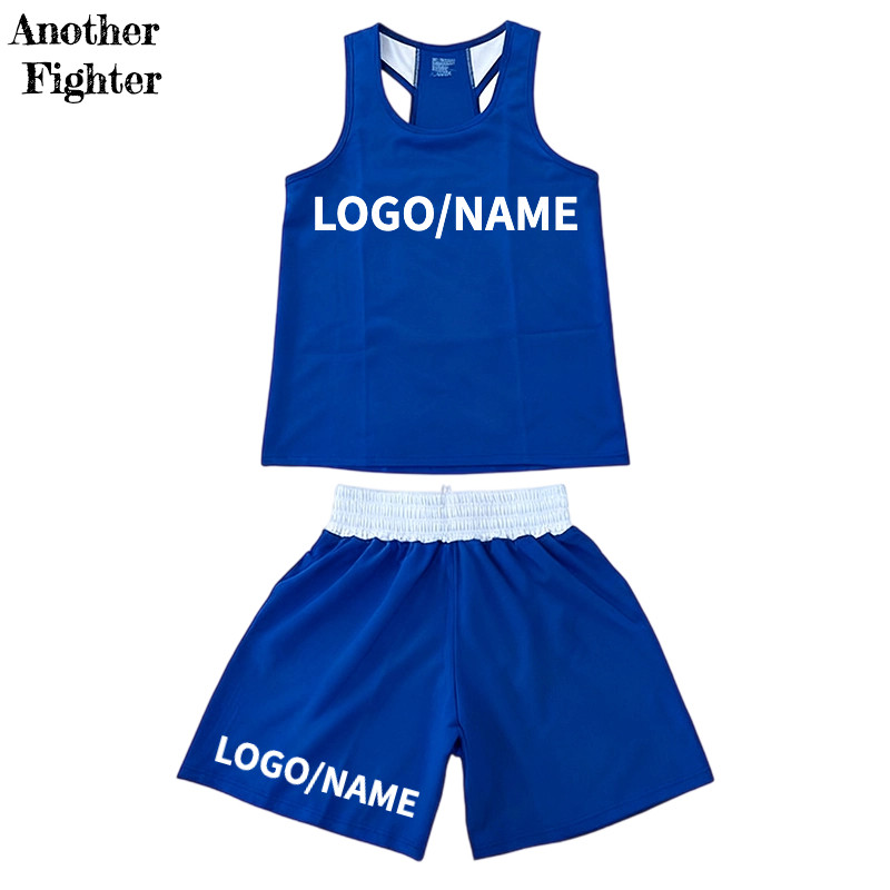 Boxing S And Shirt Customized Logo Muay Thai S Men Women Kids Kickboxing Sanda Wushu Wrestling