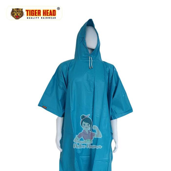 Jas hujan PONCO TIGER HEAD 68205 ORIGINAL Mantel Jaket Tebal Murah