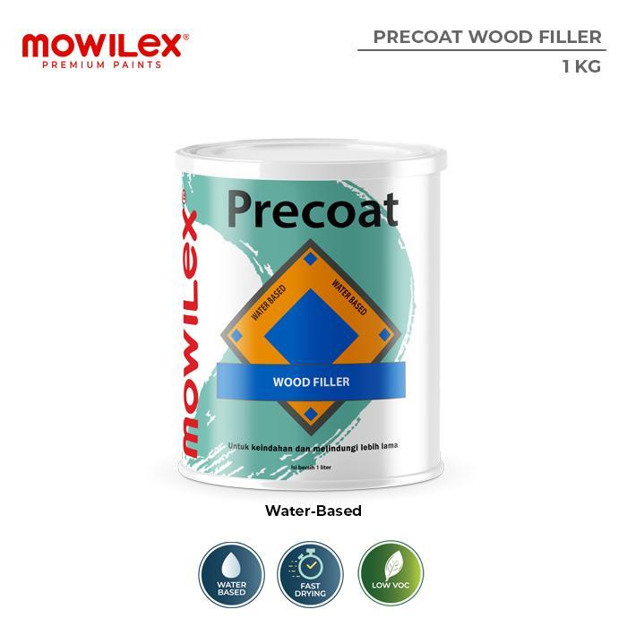 Mowilex Precoat Wood Filler 1 Kg - Jati