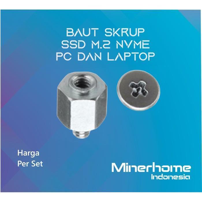 Baut Skrup SSD M.2 NVME PC Laptop