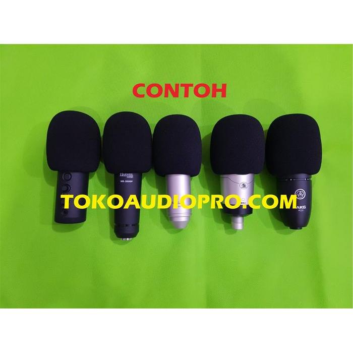 Busa Mic Besar Busa Mic Jumbo Windscreen Microphone Condensor Co
