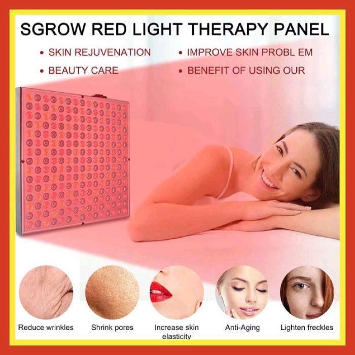 Sgrow Lampu Terapi Infrared Physiotherapy Lamp 650nm 850nm 45W Wajah