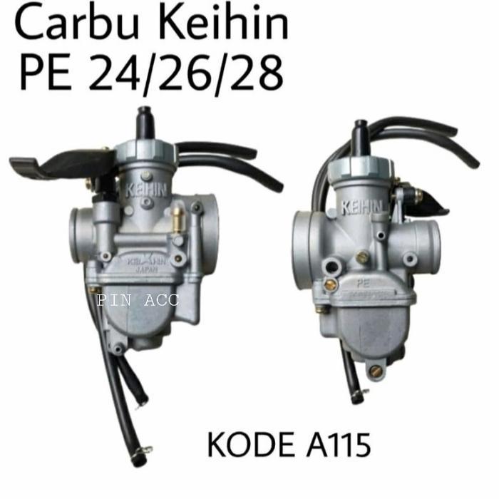 Karbulator Keihin Original Pe 28, 26, 24 / Karbu Keihin Original