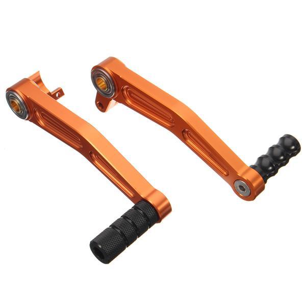 PAIR FOOT BRAKE GEAR SHIFT PEDAL LEVER UNTUK KTM 125 200 390 DUKE 12