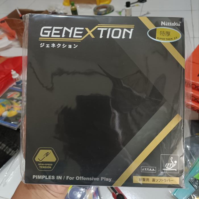KARET BATS TENIS MEJA NITTAKU GENEXTION ORIGINAL