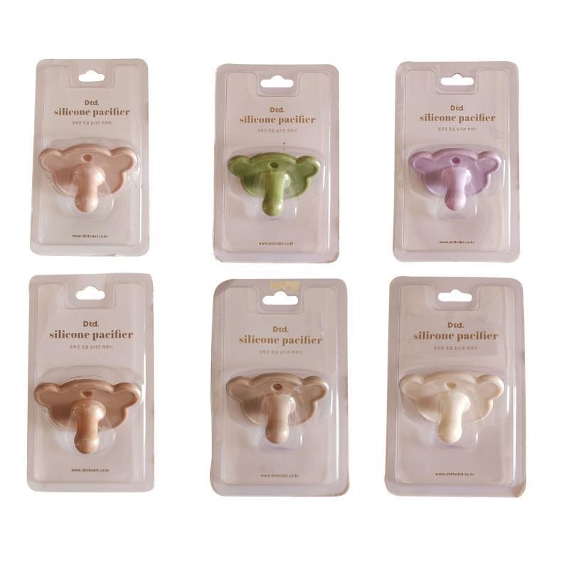 Anti-Colic Pacifier Natural Rubber Pacifier Eco-Friendly Baby Pacifier