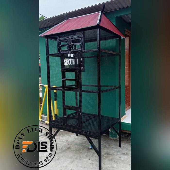 kandang burung sangkar burung kotak