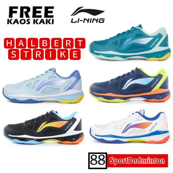 LINING HALBERT STRIKE AYTV021 Badminton Shoes - Sepatu Badminton Original LINING