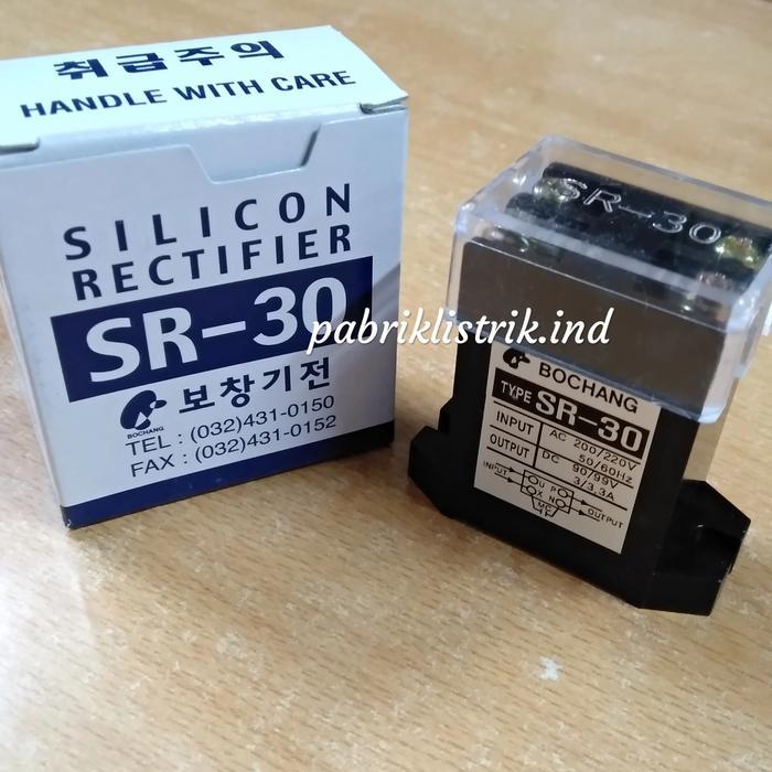 Brake Rectifier Crane Sr 30 Sr30 Sr-30 Bochang Korea Bukan Kacon