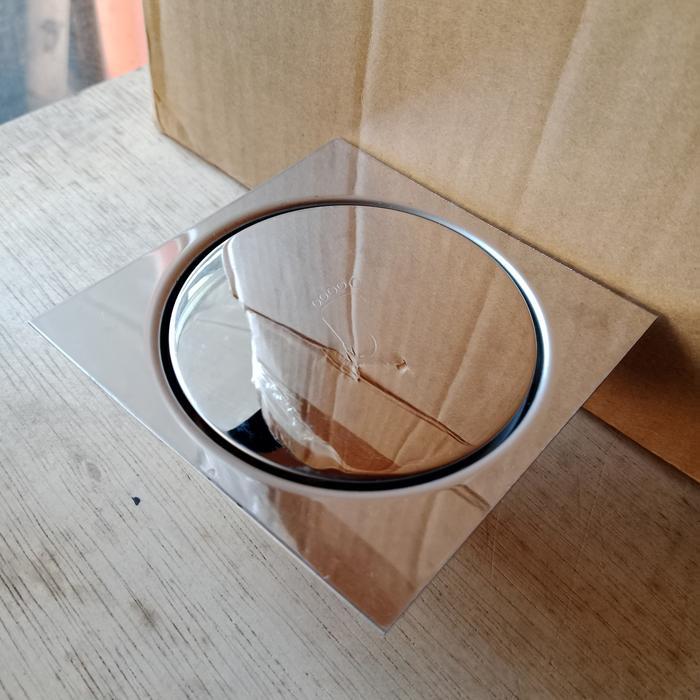 Floor Drain Injak Stainless Saringan Pembuangan Air Anti Bau & Serangga