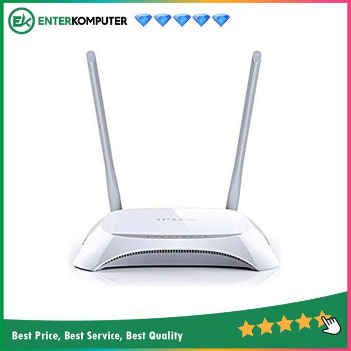 Tp - Link 3G/4G Wireless N Router + 2 Antenna - Tl-Mr3420-V5
