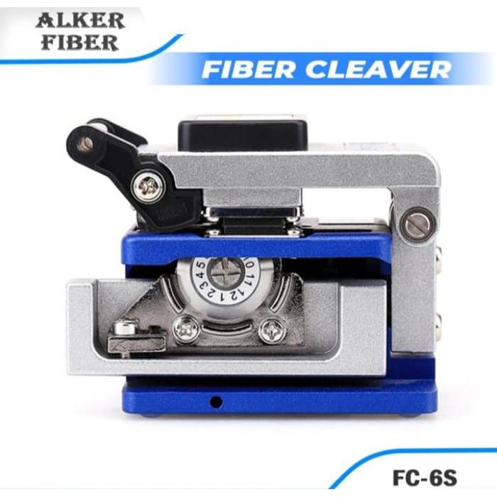 Metal Fiber Cleaver Fc-6S Fiber Optic Cable Ftth